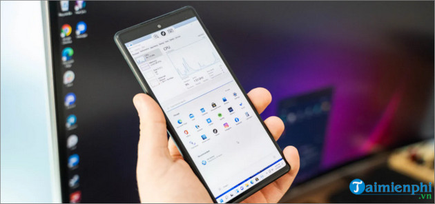 Android 13 cho phep chay Windows 11
