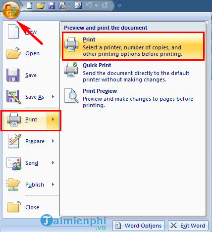 cach chuyen file word, excel, powerpoint sang pdf bang dopdf