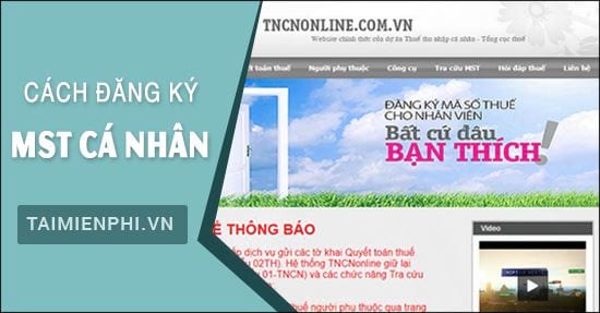 Cách đăng ký mã số thuế cá nhân cho nhân viên