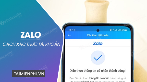 Cách xác thực tài khoản Zalo trên điện thoại cực đơn giản