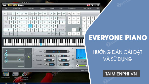 Cách cài đặt và sử dụng Everyone Piano trên máy tính đơn giản nhất