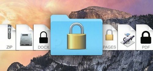 Đặt mật khẩu thư mục, file trên Macbook