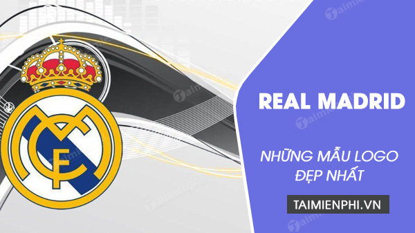 Mẫu Logo Real Madrid JPG, PNG đẹp cho thiết kế