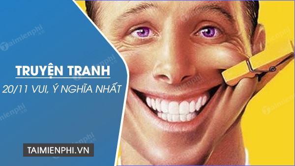 Những Mẩu truyện tranh 20/11 vui, ý nghĩa nhất