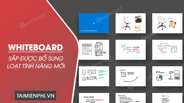 Microsoft sắp bổ sung loạt tính năng mới cho Whiteboard (bảng trắng)