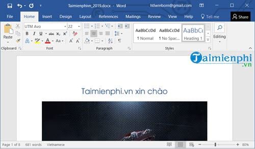 cách cài đặt office 2019 trên máy tính