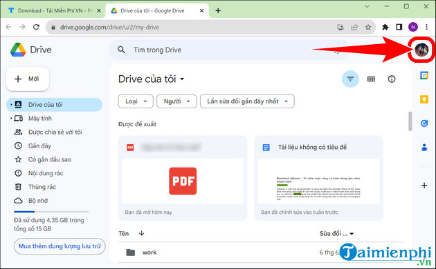 cach tai file google drive bi chan tai ve