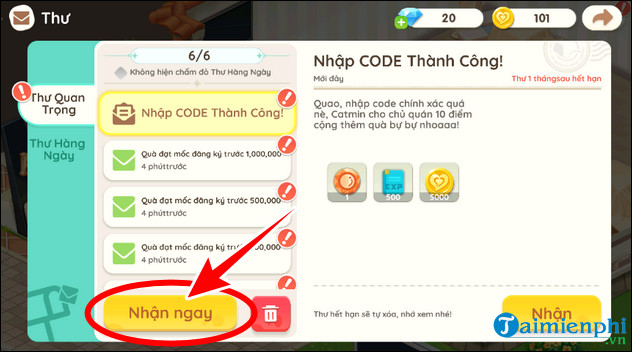 code hello cafe nhan o dau