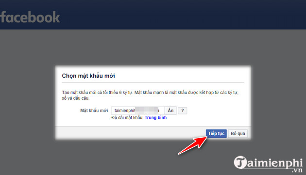 cach khoi phuc mat khau facebook