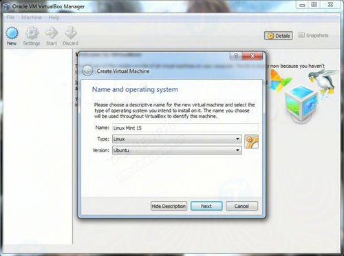 cach cai linux len may tinh su dung virtualbox 2