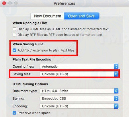 cach luu cac file o dinh dang txt trong textedit tren mac 2