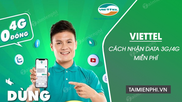 cach nhan data mien phi mang viettel