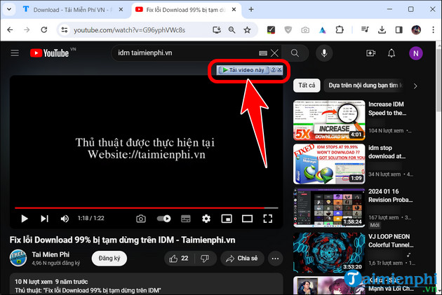 sua loi idm khong bat link youtube tren chrome nhanh chong