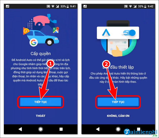 huong dan cai Android Auto APK tu a toi z