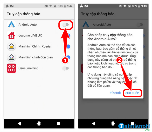 cach cai va su dung Android Auto APK