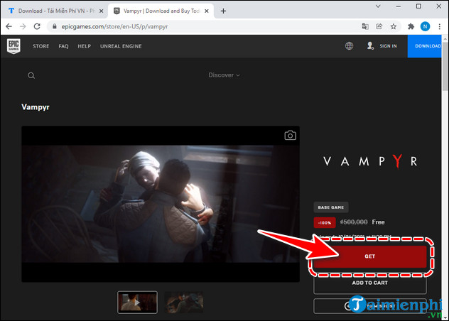 cach tai va cai mien phi vampyr tren pc