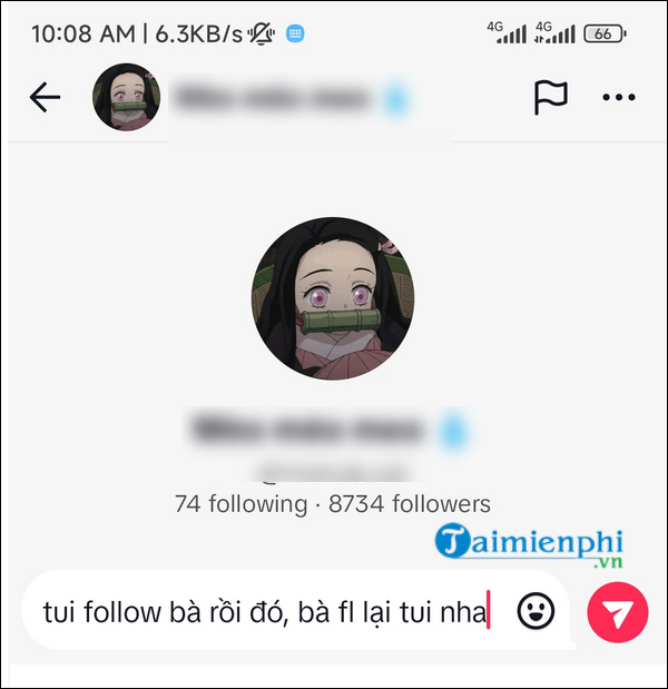 cach tang follow tiktok