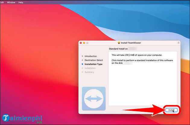 tai va cai teamviewer macbook