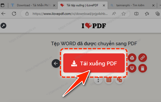 chuyen word sang pdf online tren may tinh 3