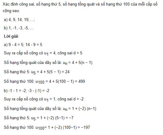 giai toan lop 11 trang 51 sach kntt tap 1 cap so cong