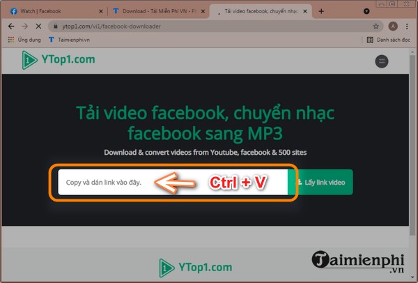 tải video fb về điện thoại iOS 