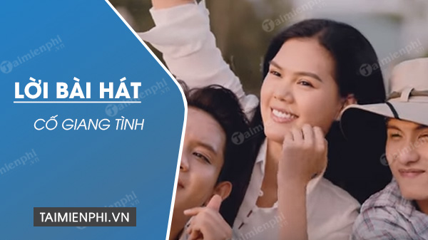 loi bai hat co giang tinh