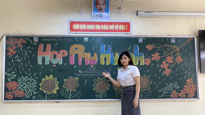 mau trang tri bang hop phu huynh 19