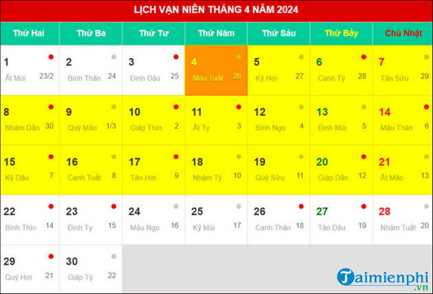 tet thanh minh vao ngay nao trong nam 2024