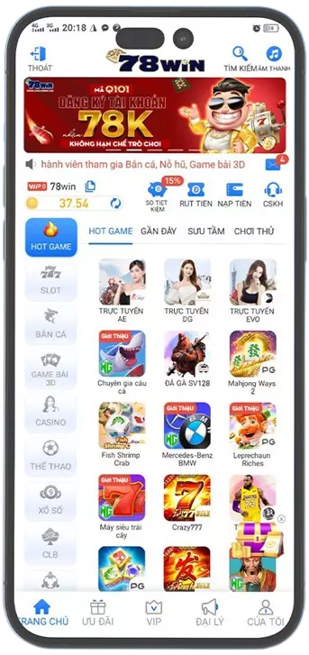 Casino 78Win: Trải Nghiệm Đỉnh Cao Giải Trí Trực Tuyến