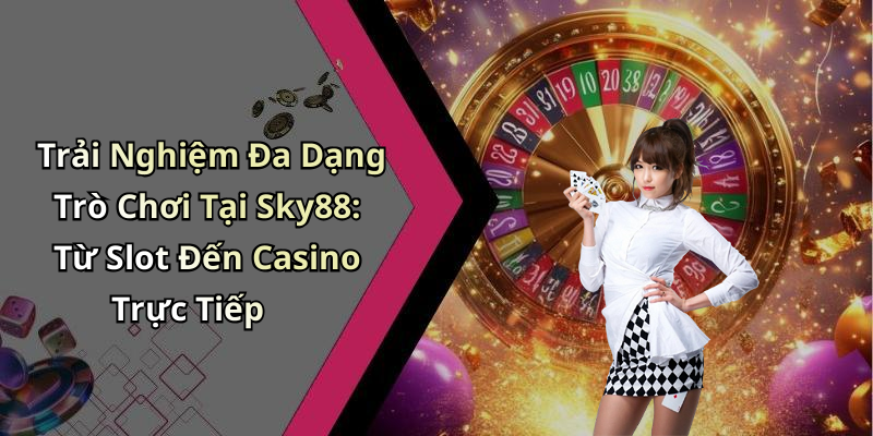 Trải Nghiệm Đa Dạng Trò Chơi Tại Sky88: Từ Slot Đến Casino Trực Tiếp